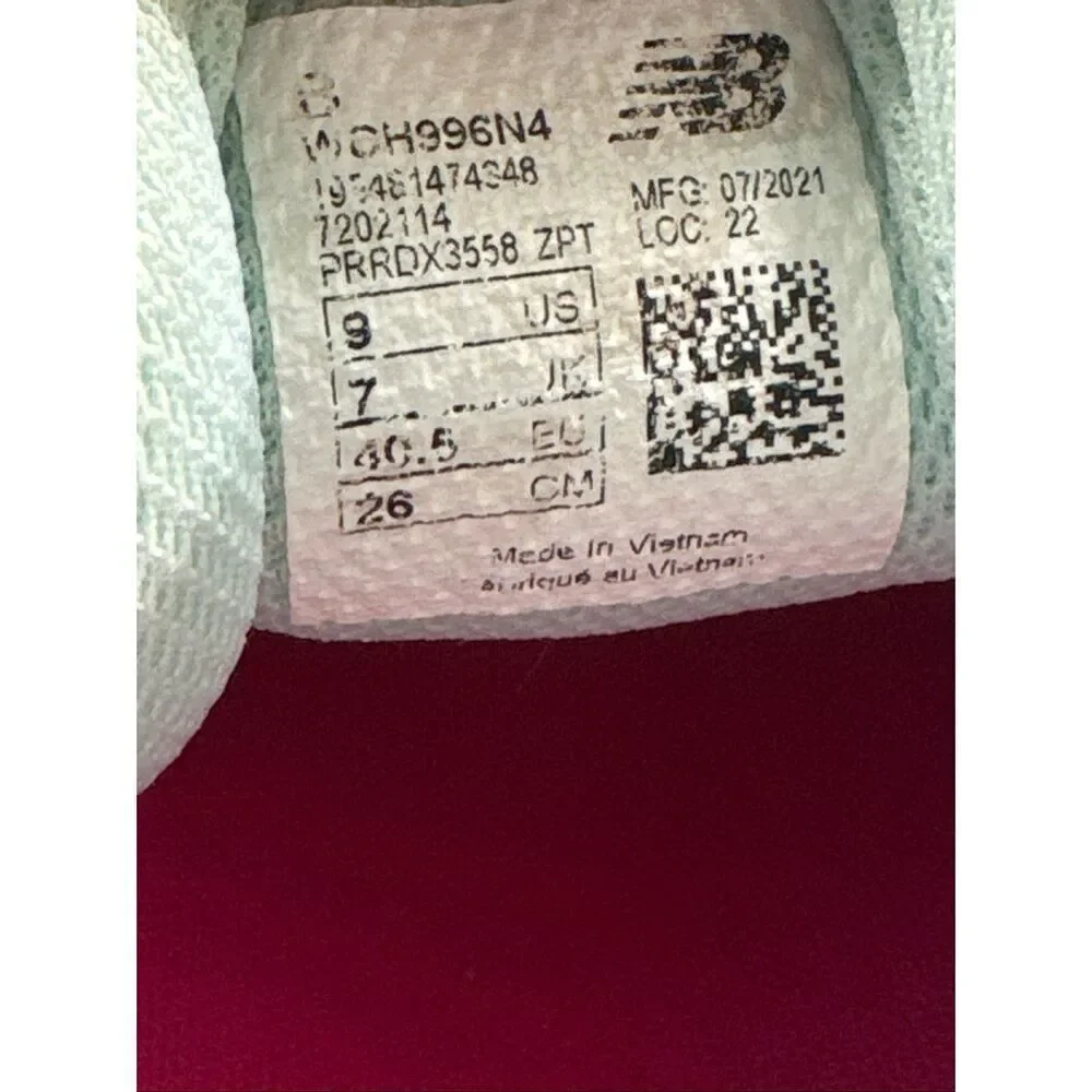 New Balance FuelCell Prism Running Shoes White Pink Women’s Size 9 Lightweight